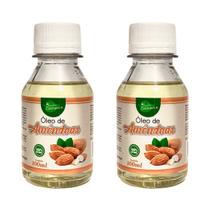 Óleo de Amêndoas 100% Natural Aroeira Cosmética Hidratação Capilar e Corporal 100mL