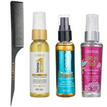 Óleo de Argan + Óleo Light + Perfume Love + Pente Lilabella Óleo de Argan + Óleo Light + Perfume Love + Pente Lilabella