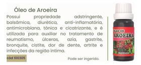 Óleo De Aroeira 20ml ( 6 Unidades )