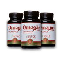 Oleo de avestruz 90 capsulas KIT/C 3 unidades