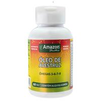 Óleo De Avestruz Amazon Struthio - 60 Capsulas