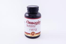 Oleo de Avestruz Ômegas 3 ,6 ,7 e 9 - 120 Capsulas 1000mg Strut Alimentos