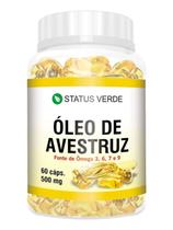 Óleo De Avestruz Puro 60 Caps