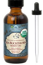 Óleo de baga de espinheiro marítimo orgânico americano 56 ml de CO2 supercrítico Óleo de baga de espinheiro marítimo orgânico americano 56 ml de CO2 supercrítico