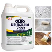 Óleo De Baleia Plus 5L Impermeabilizante Base Água - VBrasil Óleo De Baleia Plus 5L Impermeabilizante Base Água - VBrasil