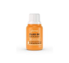 Óleo De Banana Diluente Esmalte Sem Acetona 28ml - Farmax Óleo De Banana Diluente Esmalte Sem Acetona 28ml - Farmax