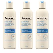 Óleo de Banho Aveeno Skin Relief - 3 Frascos de 300ml
