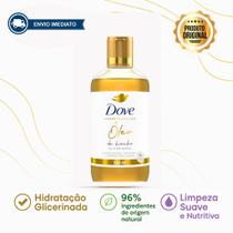 Óleo de banho dove sabonete líquido com hidratação e maciez para a pele 240ml envio imediato