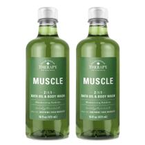 Óleo de banho espumante e sabonete corporal Village Naturals 480 ml, pacote com 2 unidades Óleo de banho espumante e sabonete corporal Village Naturals 480 ml, pacote com 2 unidades