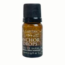 Óleo De Barba Anchor Drops 10ml El Capitán Óleo De Barba Anchor Drops 10ml El Capitán