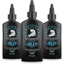 Óleo de barba Bossman Jelly para homens, 360 ml, pacote com 3 fragrâncias mágicas