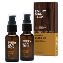 Óleo de Barba Every Man Jack Subtle Sandalwood - 30ml (Pack com 2)