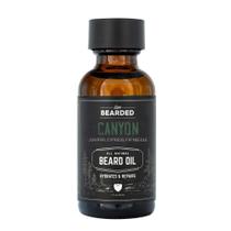 Óleo de barba Live Bearded Premium totalmente natural para homens 30 ml