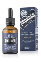 Óleo de barba Proraso Azur Lime para barbas longas e grossas