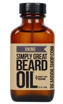 Óleo de barba Simply Great Viking Scent 90 ml, vegano, livre de crueldade