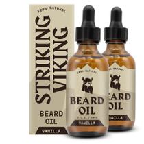 Óleo de Barba Viking com Aroma de Baunilha - 60ml (Pack com 2)