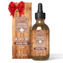 Óleo de barba Viking Revolution Cedro e Pinho para Homens 30mL