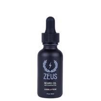 Óleo de barba ZEUS Natural Premium Condicionador de 30 ml de rum de baunilha Óleo de barba ZEUS Natural Premium Condicionador de 30 ml de rum de baunilha