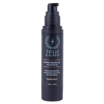 Óleo de barba ZEUS Refined Leave In Condicionador 50ml de rum de baunilha