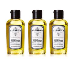 Óleo de barbear ALONZO'S SENSATIONAL SHAVE para homens 60 ml (pacote com 3)