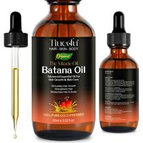 Óleo de Batana QJCWXIAOX para Crescimento de Cabelo e Cuidados com o Couro Cabeludo - 30ml