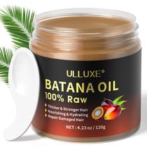 Óleo de Batana Ulluxe Natural Não Refinado Dr. Sebi Promove o Cabelo