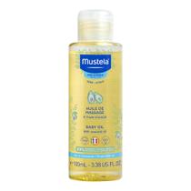 Óleo de bebê Mustela Hidratante com Abacate, Romã 100mL