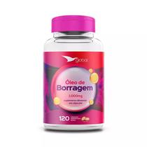 Óleo de Borragem 1000 mgSuplemento Alimentar 120 cáps.Global