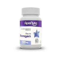 Óleo de Borragem 500mg 60 Cáps Apisnutri - SV Óleo de Borragem 500mg 60 Cáps Apisnutri - SV