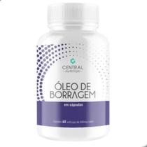 Óleo de Borragem 60 cápsulas 500mg Central Nutrition