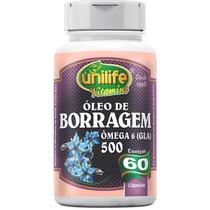 Óleo de Borragem Ômega 6 700mg - 60caps - Unilife