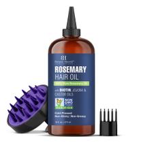 Óleo de cabelo Botanic Hearth Rosemary com biotina, óleos de jojoba e rícino Óleo de cabelo Botanic Hearth Rosemary com biotina, óleos de jojoba e rícino