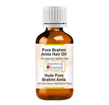Óleo de cabelo Greenwood Essential Pure Brahmi Amla 50mL Óleo de cabelo Greenwood Essential Pure Brahmi Amla 50mL
