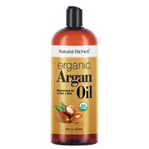 Óleo de cabelo Natural Riches Óleo de Argan orgânico de Marrocos 500ml