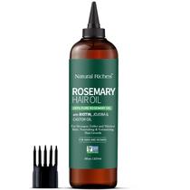 Óleo de cabelo Natural Riches Rosemary com biotina 240 mL para crescimento