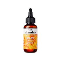 Óleo de cabelo vermelho da Kiss Professional 75 ml com vitamina E e biotina