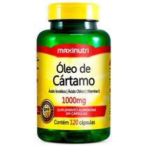 Oleo de cartamo 1000mg 120cps maxinutri