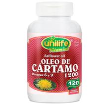 Óleo de Cartamo 1200mg 120 cápsulas Unilife