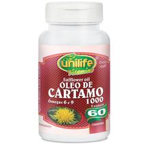 Óleo de Cartamo 1200mg com 60 cápsulas Unilife