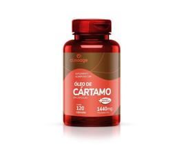 Óleo De Cártamo 1440Mg 120Caps-Ômega 6/Ômega 9-Emagrecimento - Clinoage