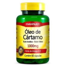 Óleo de Cártamo - 60 cápsulas - Maxinutri