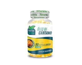 Oleo de Cartamo 90 Cáps Softgel 1000mg - New Vitta - Regula Colesterol