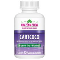 Óleo De Cartamo Com Coco 120 Capsulas 1000Mg