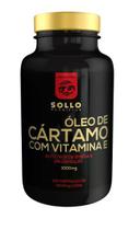 Óleo de Cártamo com Vitamina E 1000g - 120 Cápsulas - Sollo Nutrition