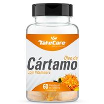 Óleo de Cártamo com Vitamina E - 60 cápsulas 1450mg