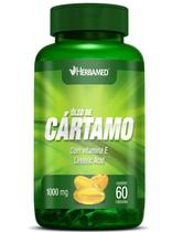 Oleo de Cartamo com Vitamina E - 60 Cápsulas - Herbamed
