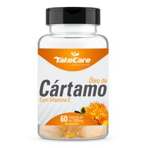 Óleo de Cártamo com Vitamina E 60 Cápsulas Take Care
