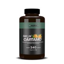 Óleo De Cártamo Com Vitamina E Aura Nutrition - 240 Cápsulas