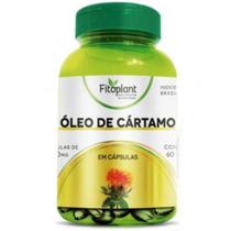 Óleo de Cártamo com Vitamina E - Fitoplant - 60 cápsulas de 1450mg