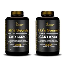 Óleo De Cártamo Com Vitamina E Lilis Secrets 480 Cápsulas - Alisson Nutrition